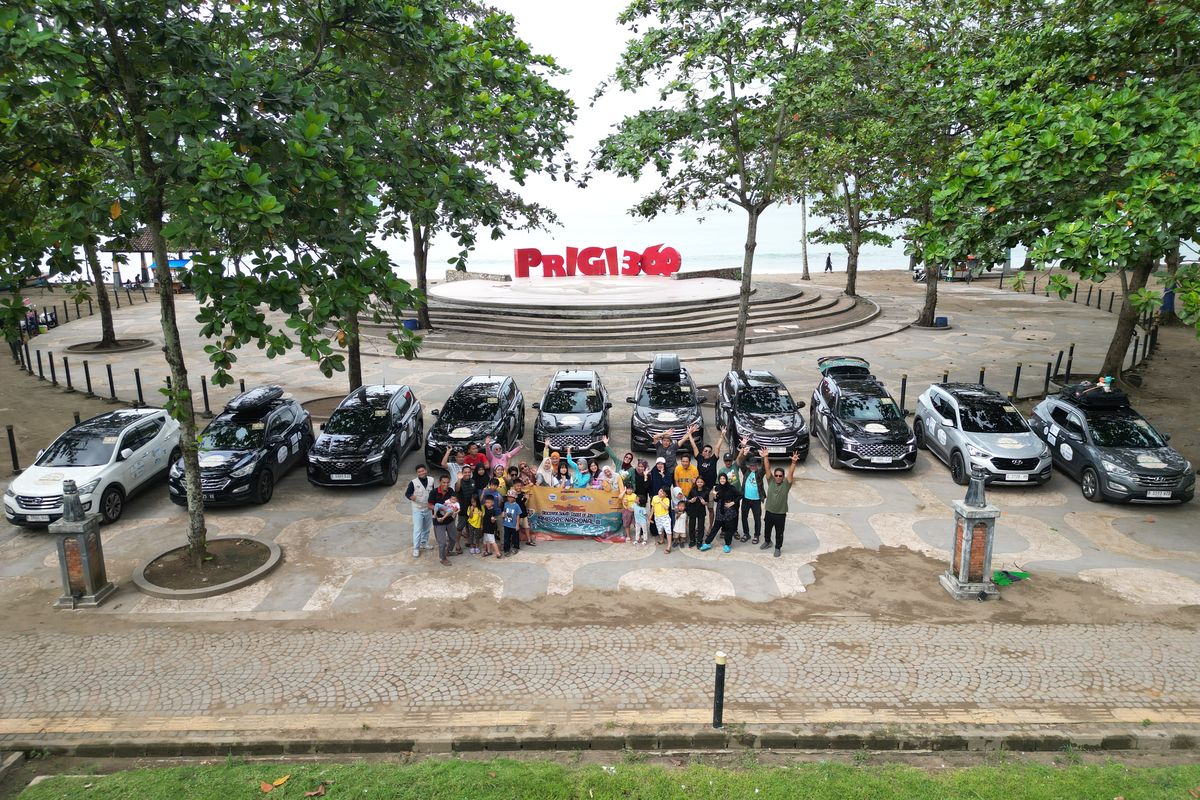 Santa Fe, touring, Touring, Hyundai, Komunitas Hyundai Santa Fe Touring di Jalur Selatan Jawa