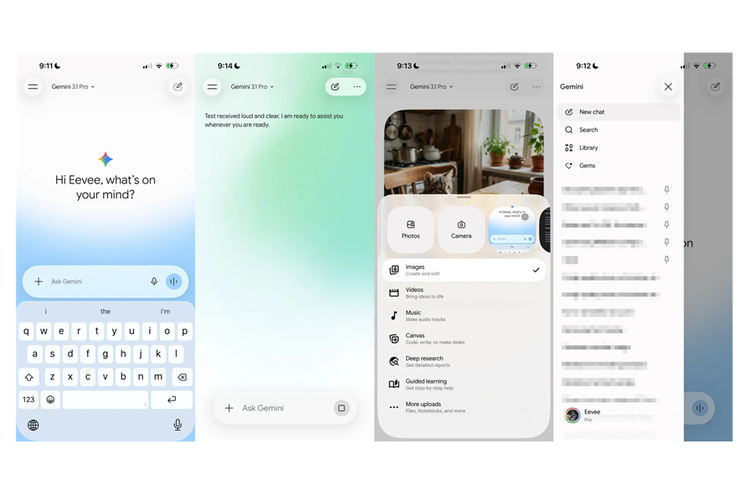 Google, Gemini, chatbot, aplikasi, Google Rombak Tampilan Aplikasi Gemini, Desain Lebih 