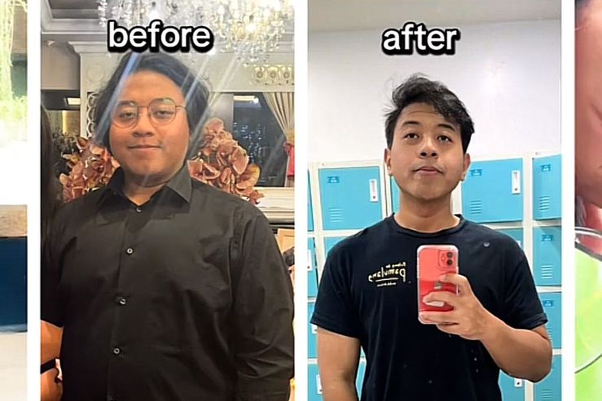 menurunkan berat badan, berat badan, kelebihan berat badan, Sempat Nyeri Dada, Angga Turunkan Berat Badan 53 Kg dalam 16 Bulan, Awal perubahan dimulai dari rasa takut dan kesadaran diri, Menjalani diet dengan pola yang konsisten, Tantangan terbesar ada di awal perubahan, Perubahan fisik dan mental yang terasa signifikan, Pesan Angga: perubahan butuh proses dan kesadaran