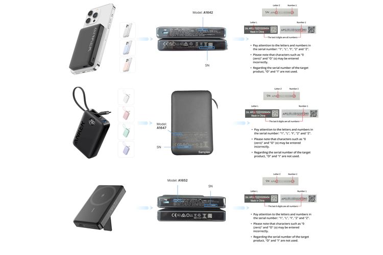 Anker, recall, powerbank, Powerbank, Recall, anker, 3 Powerbank Anker Kembali Ditarik, Ini Model dan Nomor Serialnya