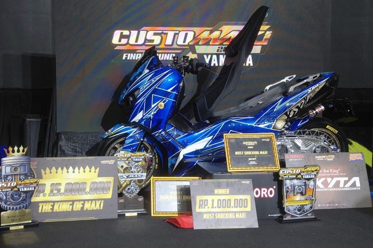 modifikasi, CustoMAXI, NMAX, XMAX, CustoMAXI Yamaha 2025, Daftar Pemenang Grand Final CustoMAXI Yamaha 2025