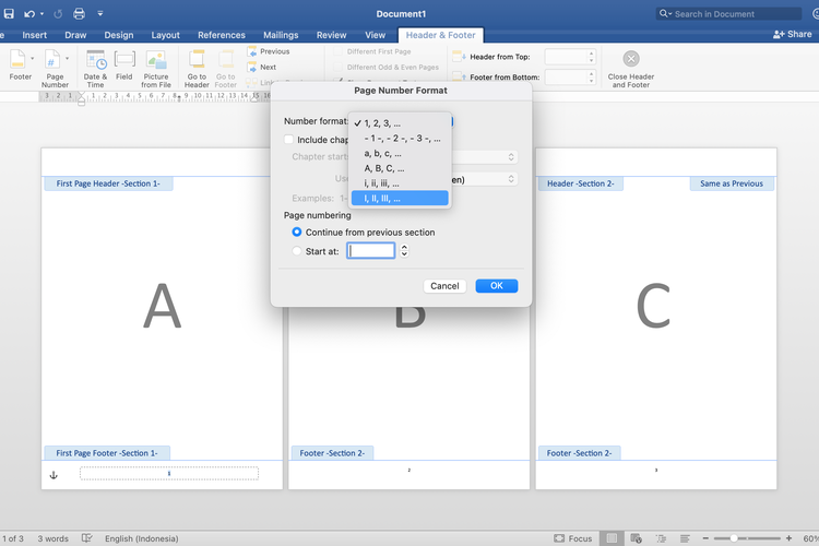 Microsoft Word, cara membuat nomor halaman berbeda di Word, Cara membuat nomor halaman berbeda di Word, Cara membuat halaman berbeda di Word, cara membuat halaman berbeda di Word, Cara Membuat Nomor Halaman Berbeda di Microsoft Word dengan Mudah