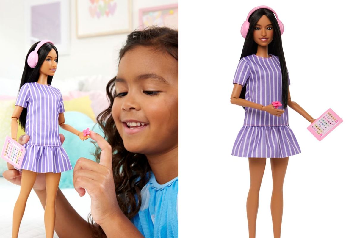 Barbie, Barbie autis, Mattel, boneka Barbie, Boneka Barbie autis, Mattel Rilis Barbie Autis Pertama, Dorong Representasi Lewat Mainan, Boneka Barbie autis pertama di dunia, Apa saja fitur dan aksesori boneka Barbie autis?, Menampilkan sosok yang autentik untuk anak-anak autis, Koleksi Barbie Fashionistas