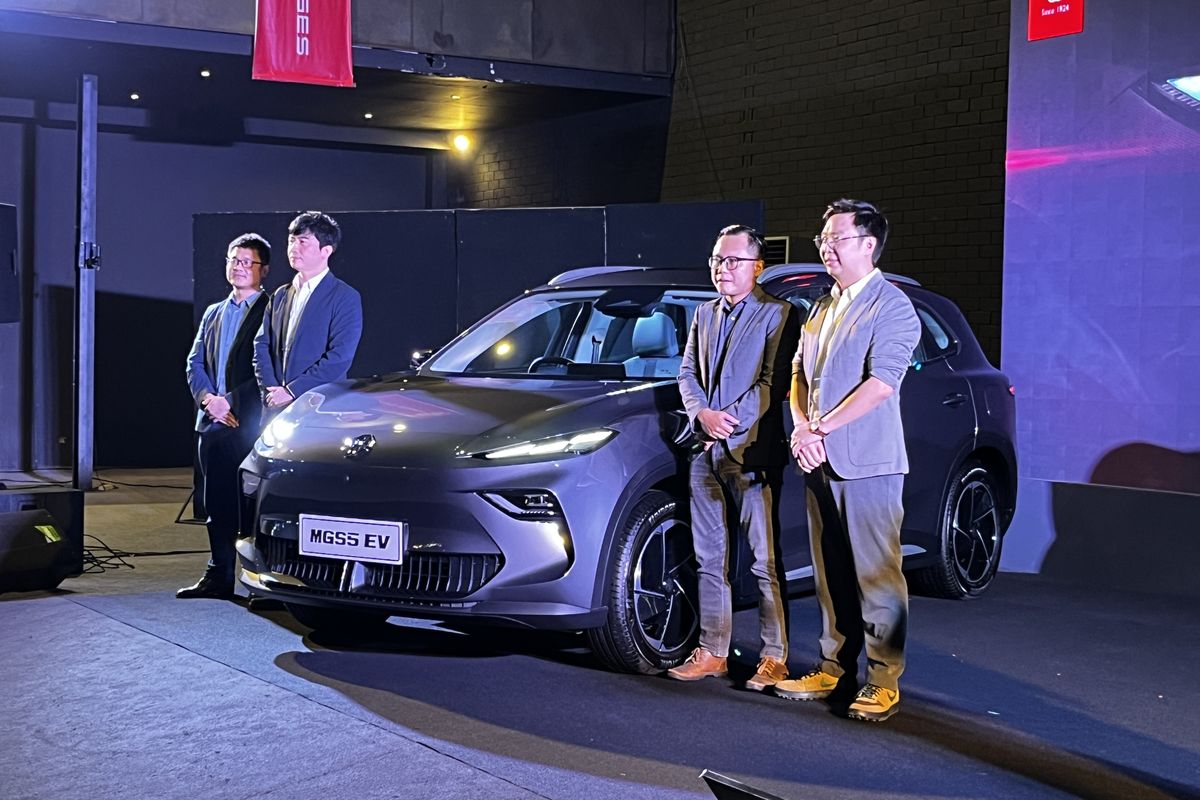 MGS5 EV, mobil, Harga Resmi Tunggu di IIMS, MGS5 EV Sudah Bisa Dipesan