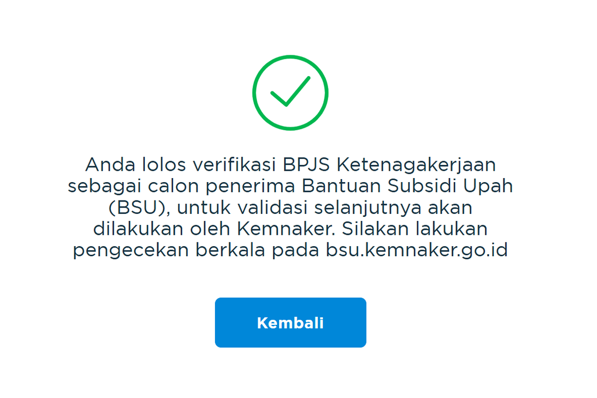BSU BPJS Ketenagakerjaan, BSU 2025, Syarat Penerima BSU 2025 Sesuai Permenaker, Cara Cek Status Verifikasi BSU 2025, Lolos Verifikasi BSU 2025, bsukemnakergoid, Sudah Lolos Verifikasi BSU 2025? Begini Cara Cek Validasi di bsu.kemnaker.go.id, BSU Dicairkan dalam Dua Tahap, Syarat Penerima BSU 2025 Sesuai Permenaker, Cara Cek Status Verifikasi BSU 2025, Cara Cek Validasi BSU di Kemnaker