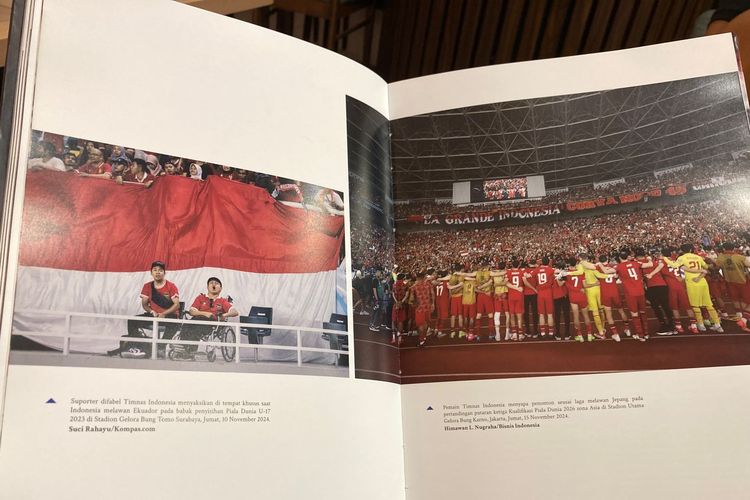 PSSI, Erick Thohir, fotografi, timnas Indonesia, Pameran Foto dan Tulisan 90' & Beyond, Merekam Momen Penting Perjalanan Timnas Indonesia