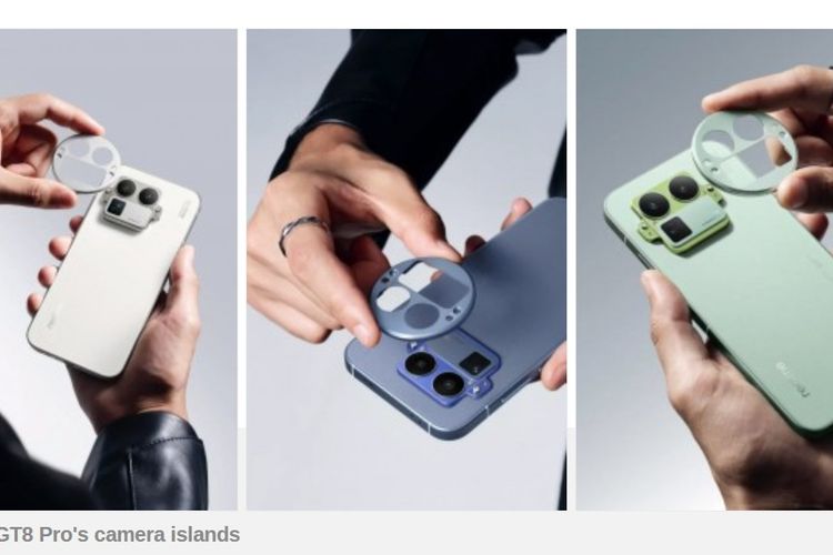 Smartphone, Realme, realme gt8 pro, realme gt8 pro harga, realme gt8 pro spesifikasi, realme gt8 pro kamera, HP Realme GT 8 Pro Resmi, Modul Kameranya Bisa Digonta-ganti, Bawa kamera ala profesional, Spesifikasi Realme GT 8 Pro, Harga Realme GT 8 Pro, Modul kamera custom