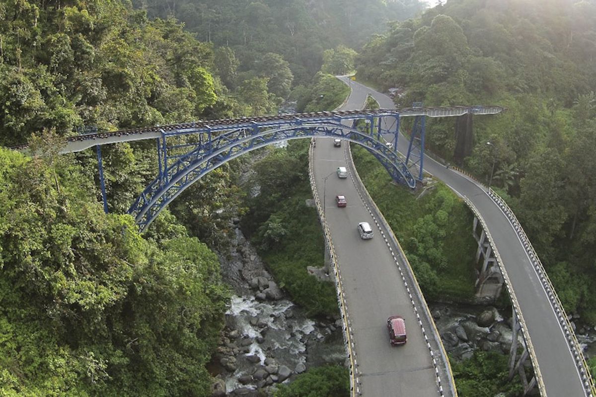 Kilas Balik Jembatan Kereta Api Lembah Anai, Dulu Jadi Lintasan Kereta Batu Bara