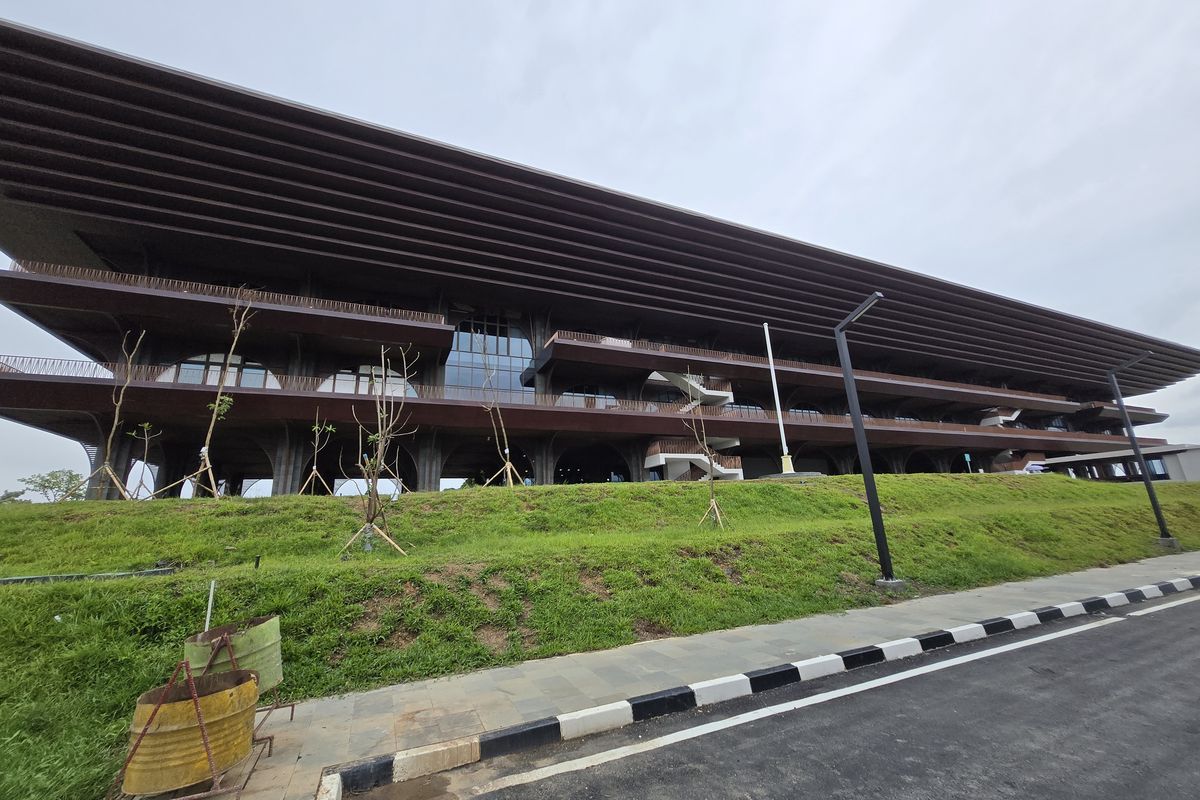 Istana Wakil Presiden, Basuki Hadimuljono, Istana Wakil Presiden di IKN, Mengintip Istana Wakil Presiden di IKN yang Segera Ditempati Gibran, Dilengkapi Kolam Renang
