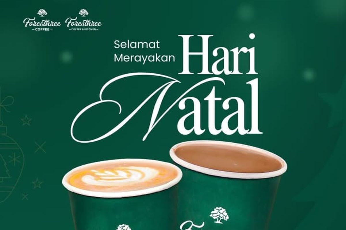 kopi, Promo kopi, promo kopi hari ini, 25 Desember 2025, Promo Kopi Hari Ini 25 Desember 2025, Ada Kopi Rp 10.000 dan Buy 1 Get 1 Free, 1. Foresthree Coffee, 2. Starbucks, 3. Lawson, 4. Tomoro Coffee, 5. Point Coffee, 6. Kopi Soe, 7. J.Co Coffee