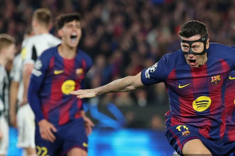 Liga Champions, Barcelona, Hal yang Bikin Hansi Flick Puas Usai Barca Hancurkan Newcastle 7-2