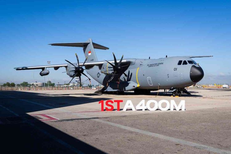 Airbus, A400M, TNI AU, Indonesia Terima Airbus A400M Pertama, Perkuat Armada Angkut Militer TNI AU
