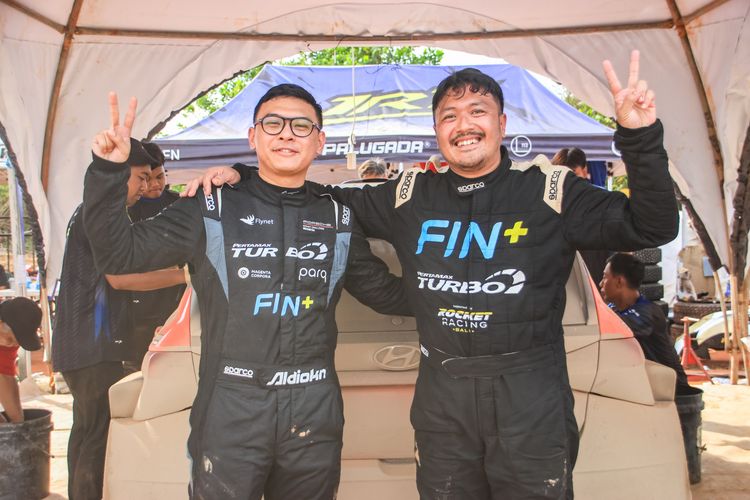 Pertamax Turbo, pereli, DMO Pertamax Turbo Fin+ Amankan Podium Seri Pembuka Kejurnas Rally