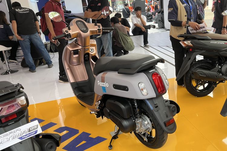 Yamaha, Fazzio Hybrid, Jakarta Fair, yamaha, Yamaha Fazzio, Yamaha Fazzio Hybrid, Yamaha Fazzio Hybrid Punya 2 Warna Baru, Rilis di Jakarta Fair 2025