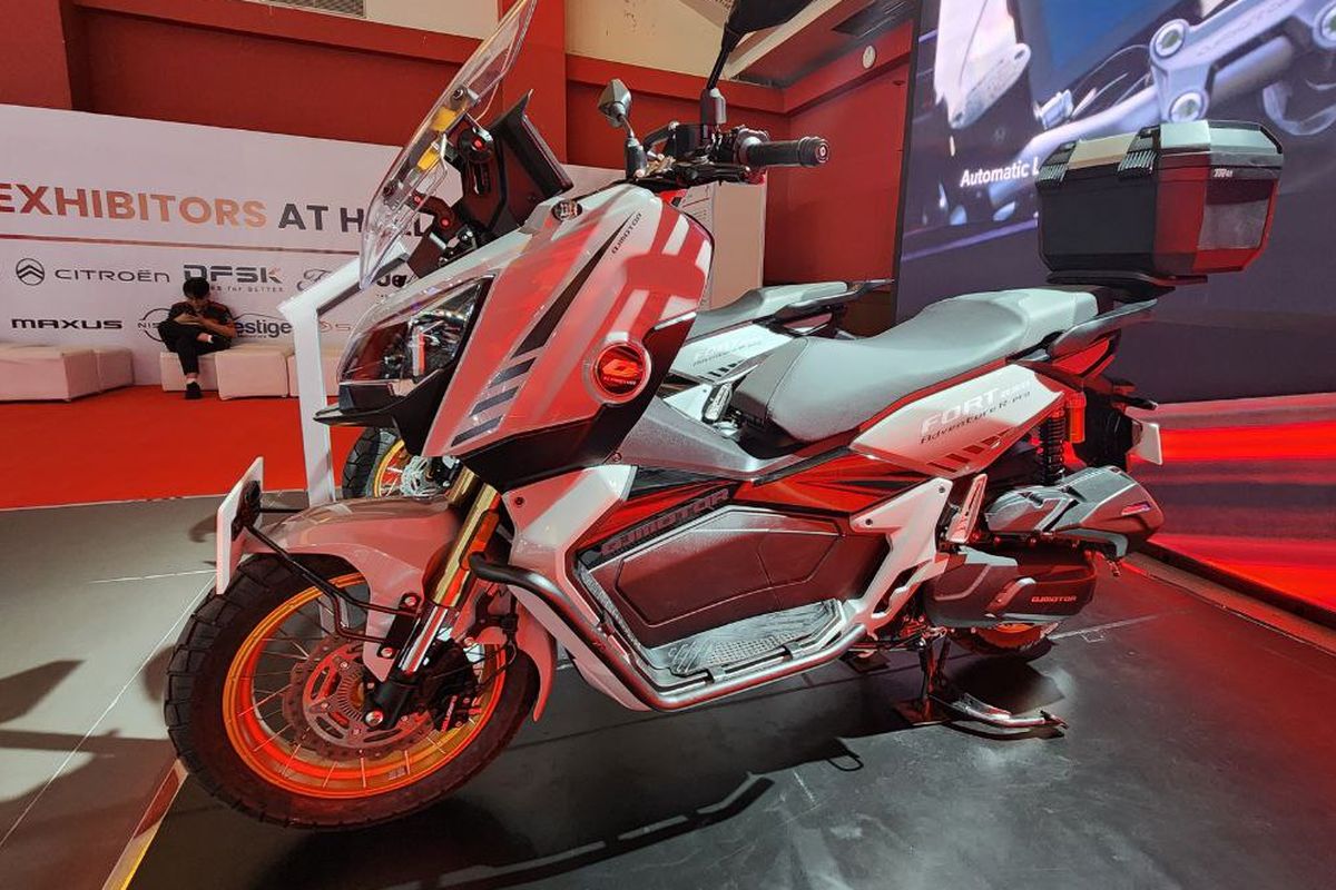 teknologi, QJMotor, IIMS, Motor Rp 50 Jutaan Punya Teknologi Canggih, Ada Blind Spot Detection