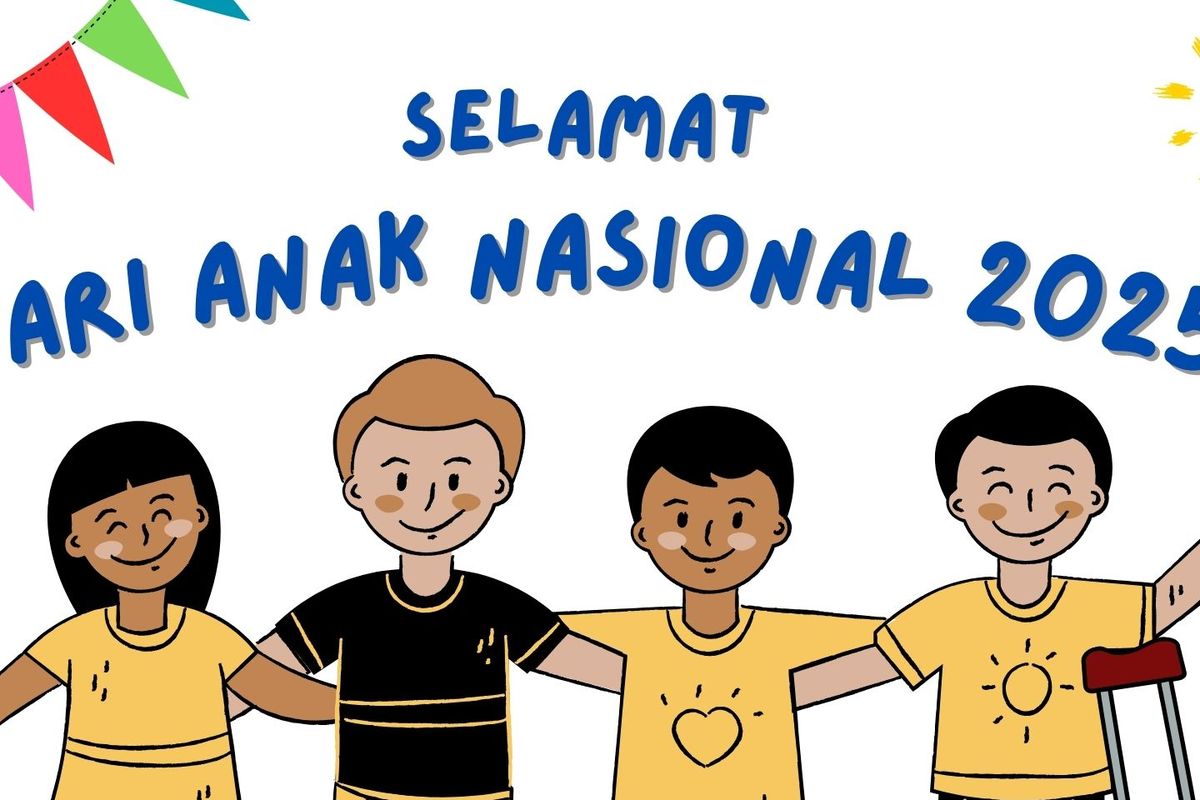 Hari Anak Nasional, Twibbon HAN 2025, Hari Anak Nasional 2025, twibbon HAN 2025, hari anak nasional, hari anak nasional 2025, link twibbon resmi, cara pasang twibbon Hari Anak, ogo HAN 2025, download twibbon HAN, taplink HAN 2025, kampanye digital perlindungan anak, Bingkai Foto Twibbon HAN 2025 Sudah Tersedia, Ini Link Resmi dan Cara Menggunakannya