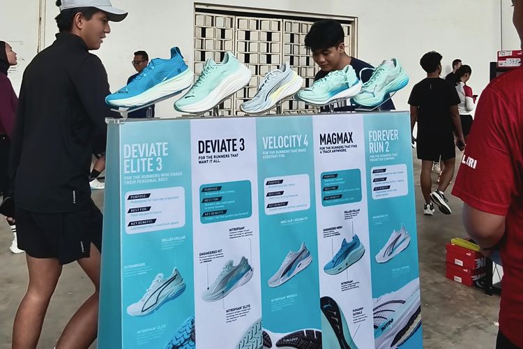 sepatu lari, Puma, NitroFoam, Velocity Nitro 4, Deviate Nitro 3, Lebih Ringan dan Responsif, Puma Andalkan Teknologi Nitrofoam untuk Sepatu Lari