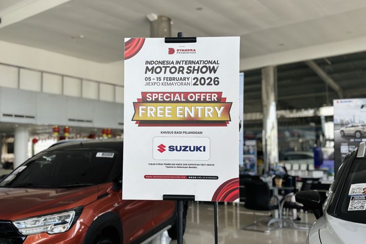 Suzuki, bengkel, Bengkel Resmi, Suzuki Indomobil Sales, Servis di Bengkel Resmi, Suzuki Bagi Tiket Gratis IIMS 2026