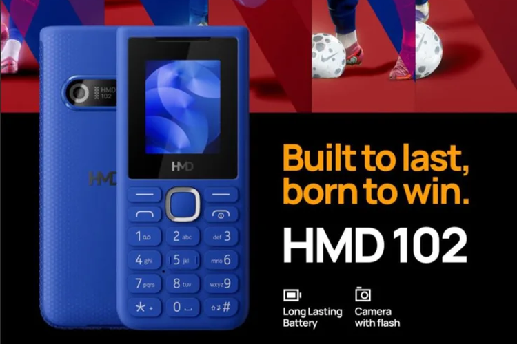 ponsel fitur, HMD 100, HMD 101, HMD 102, HMD 100, HMD 101, dan HDM 102 Resmi, Trio HP Fitur yang Sangat 