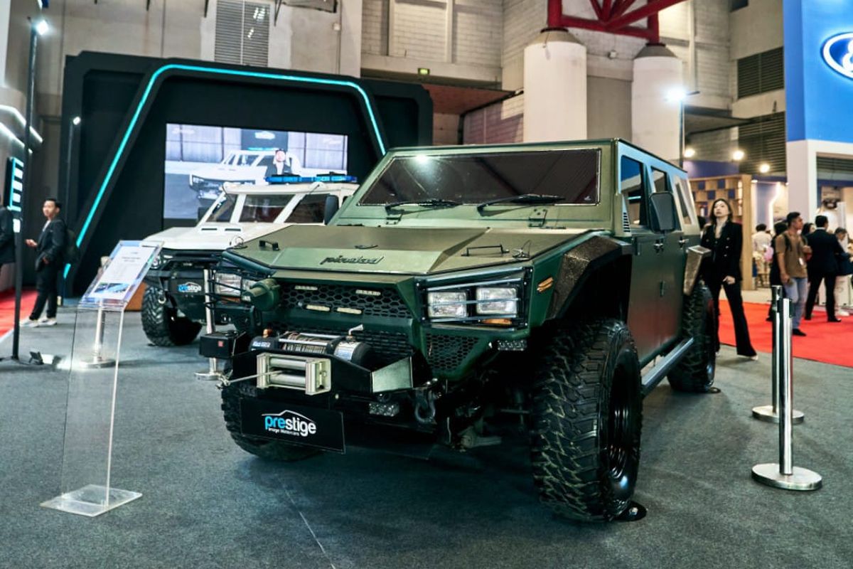 Maung, Pindad, IIMS, Prestige Pamerkan Pindad Maung MV1 dan MV2 4x4 di IIMS 2026