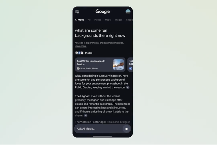 Google, Chrome, search, fitur baru, Bahasa Indonesia, gemini, ai mode, Lebih Melokal, Google AI Mode Kini Dukung Bahasa Indonesia
