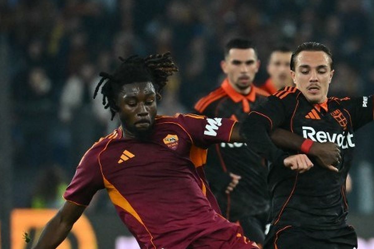 AS Roma, Sassuolo, Manu Kone, Hasil AS Roma Vs Sassuolo 2-0: Giallorossi Lompat ke Tiga Besar