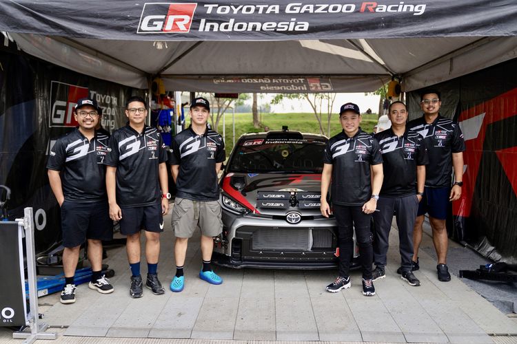 GR Yaris, Sprint Rally, Toyota, GR Yaris Rally2, sprint rally, Toyota Astra Motor, GR Yaris Rally2 Menang di Seri 3 Kejurnas Sprint Rally 2025