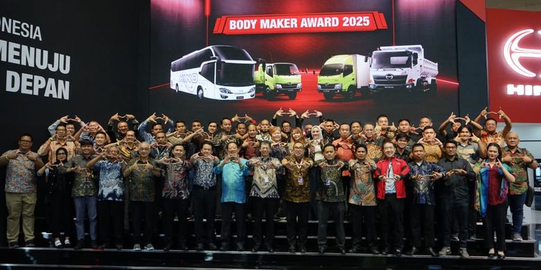 Hino, GIIAS 2025, karoseri, keamanan, body, niaga, hino, Niaga, Cara Hino Aperesiasi Mitra Karoseri di GIIAS 2025