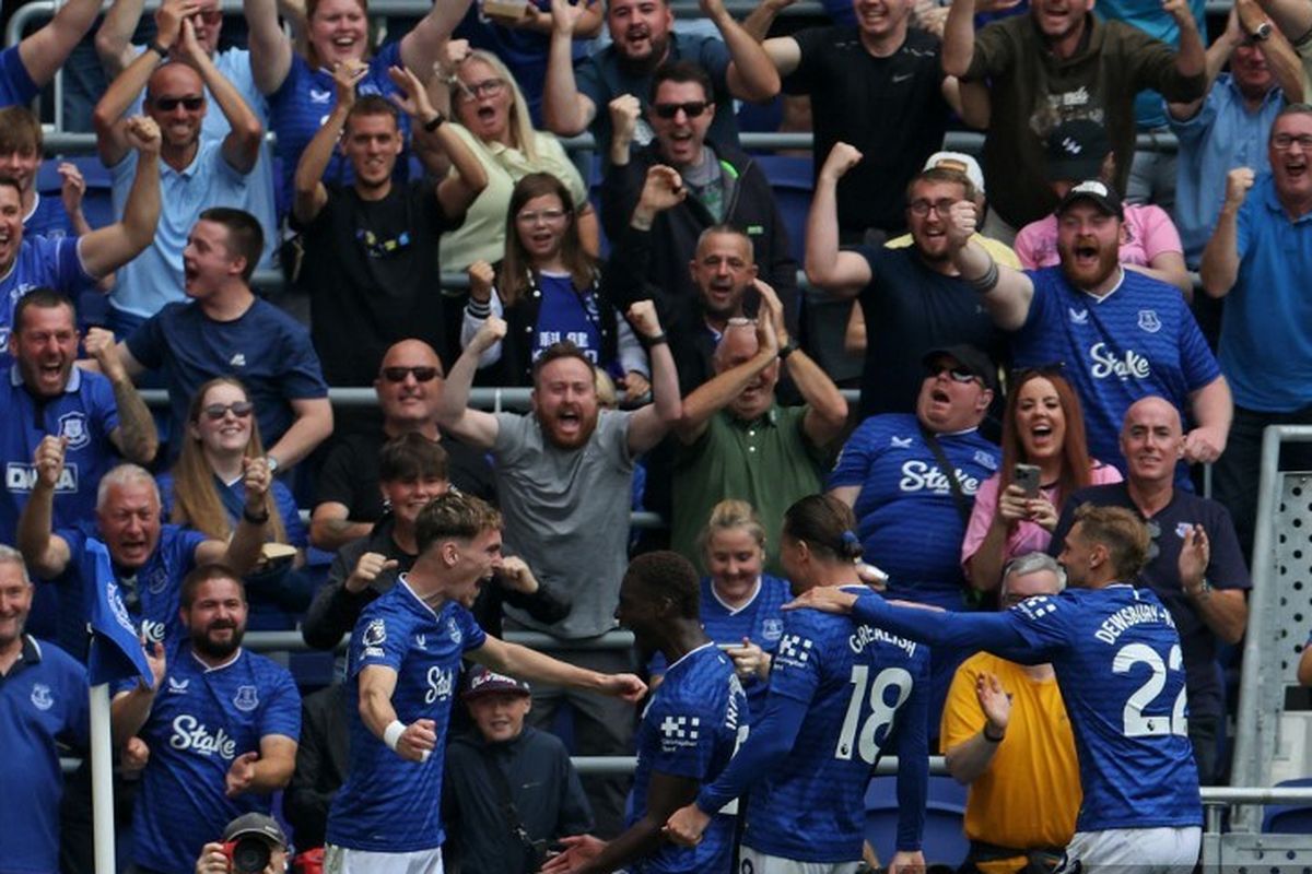 Everton, Liverpool, Arne Slot, derby Merseyside, Everton Vs Liverpool, Siaran Langsung Everton Vs Liverpool, Laga Istimewa di Hill Dickinson