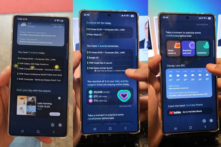 Samsung, Galaxy S25, Galaxy S25 Series, Gemini, Galaxy S25 series, Gemini Live, gemini, generative edit, circle to search, Noe Brief, 5 Fitur Samsung Galaxy S25 yang Jarang Dipakai, Padahal Berguna Saat Liburan, 1. Now Brief: asisten pribadi yang kasih jadwal harian, 2. Gemini untuk rekomendasi kuliner, 3. Gemini Live untuk jadi tour guide, 4. Circle to Search: auto paham Mandarin, 5. Generative Edit bikin foto traveling paripurna