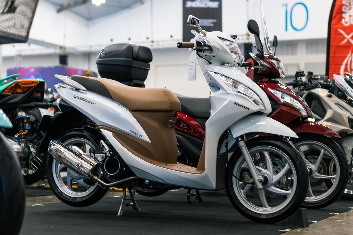 Honda Spacy, Bijor, Fandi Muhaziman, honda spacy, Modifikasi motor, Modifikasi Unik Honda Spacy Jadi Vision Vietnam