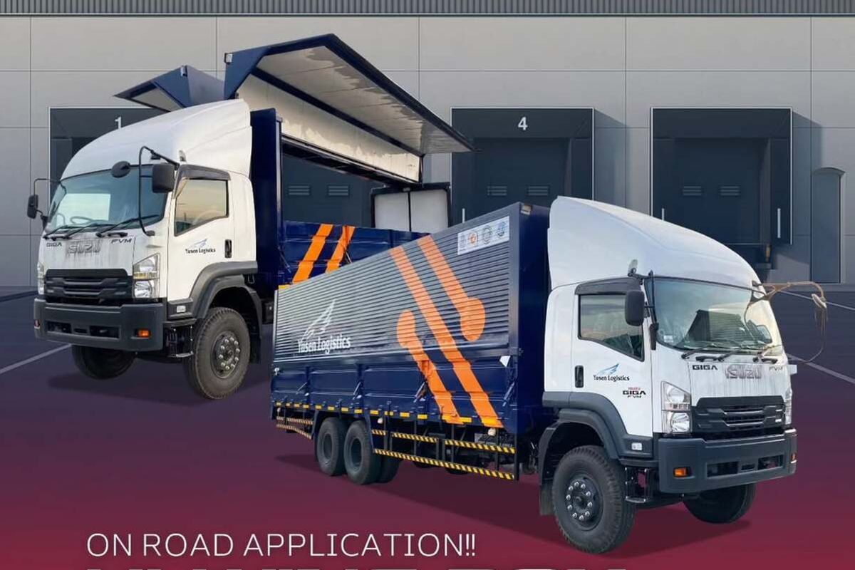 truk kargo, bongkar muat, Pamor Wing Box Truk Melonjak: Efisiensi Bongkar Muat Logistik