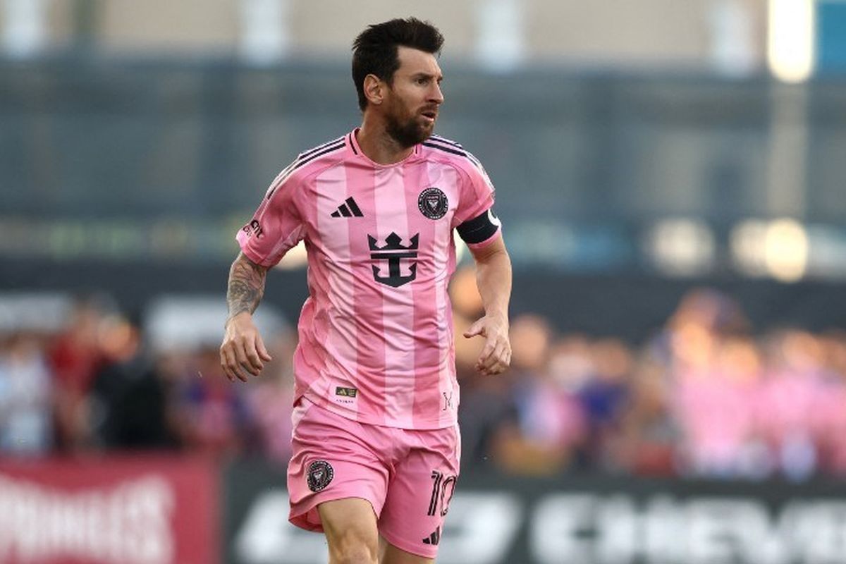 lionel messi, Major League Soccer, Inter Miami, hasil inter miami vs new england, skor inter miami, messi hattrick, assist messi, Hasil Inter Miami Vs New England 4-1: Impresif, Messi Hattrick Assist!
