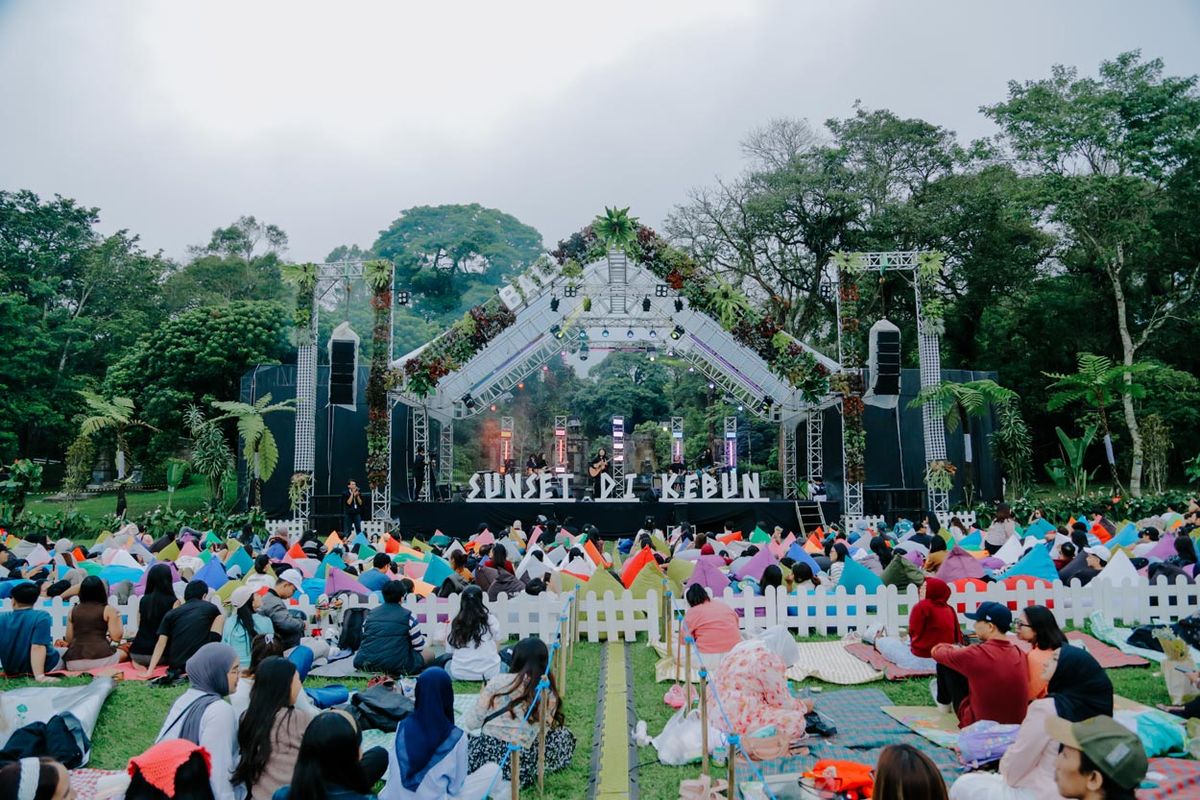 Sunset di Kebun Jakarta 2026, Jadwal Sunset di Kebun 2026 Bogor sampai Bali, Cek Harga Tiket dan Bintang Tamu
