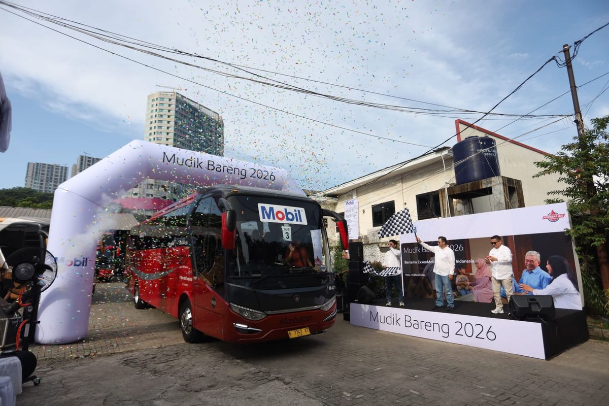 Mobil, Mudik, ExxonMobil, Mobil Fasilitasi Mudik Mekanik Bengkel Rekanan Jelang Lebaran 2026