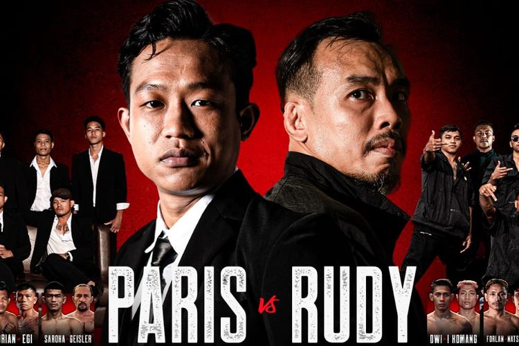 Rudy Golden Boy, Paris Pernandes, tinju, Tinju, paris pernandes, rudy golden boy, HSS Series 6, berapa skor hss vs baku hantam, hasil paris vs rudy golden boy, Kata-kata Paris Pernandes Usai Takluk dari Rudy Golden Boy di HSS Series 6