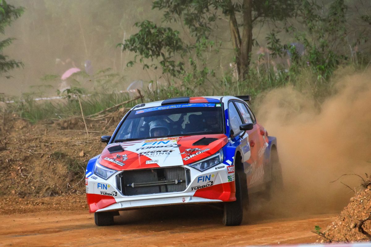 Pertamax Turbo, pereli, DMO Pertamax Turbo Fin+ Amankan Podium Seri Pembuka Kejurnas Rally