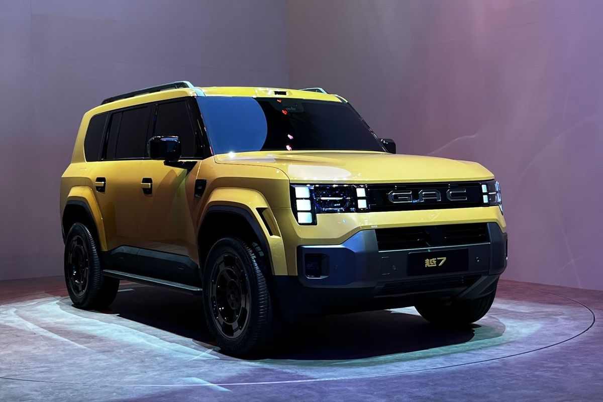 GAC Yue 7, Yue 7, GAC Yue 7 Tampil Garang di Beijing Auto Show 2026