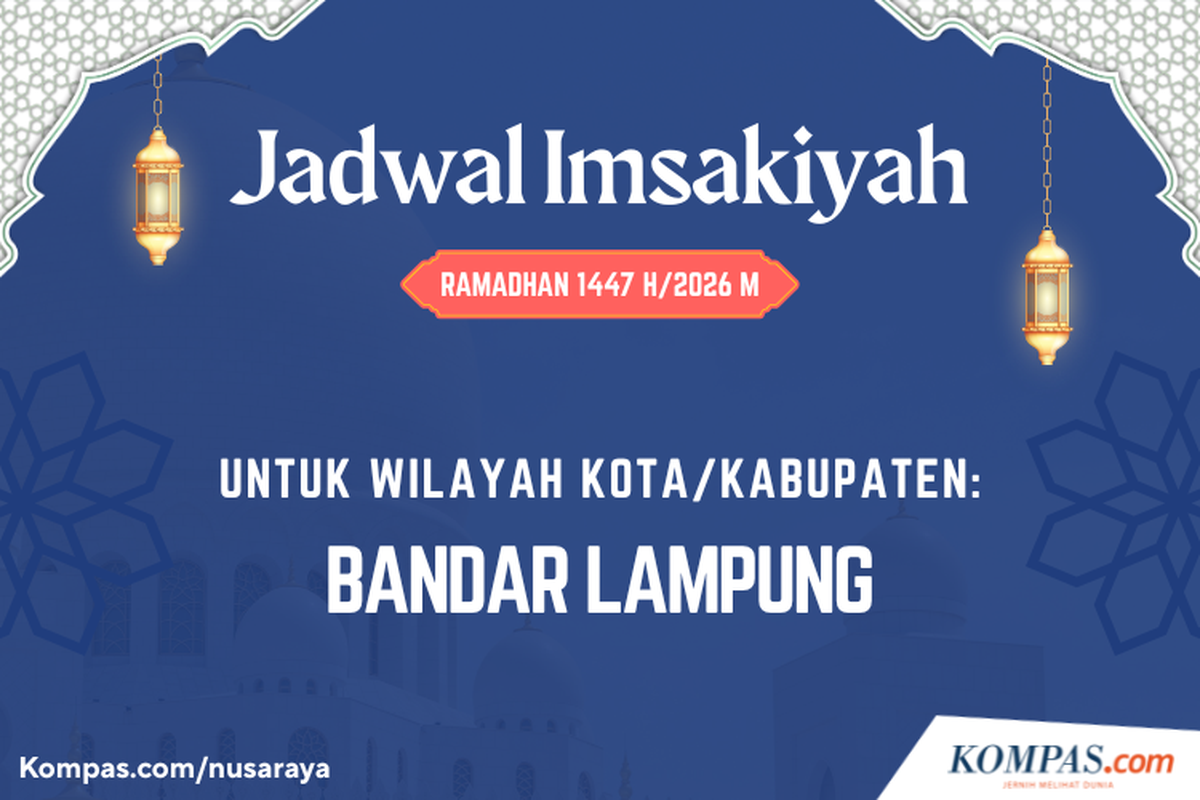 imsak, Lampung, Bandar Lampung, Ramadhan 2026, jadwal imsak Bandar Lampung, Jadwal Imsak Bandar Lampung Hari Ini 7 Maret 2026, Lengkap Waktu Subuh