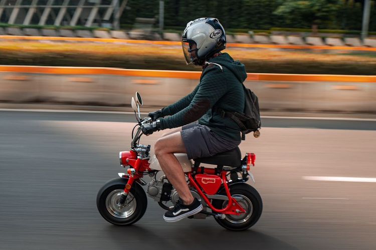Honda, Monkey, Honda Monkey, Monkey Z50, Modifikasi Honda Monkey Z50A, Kecil Bikin Bahagia