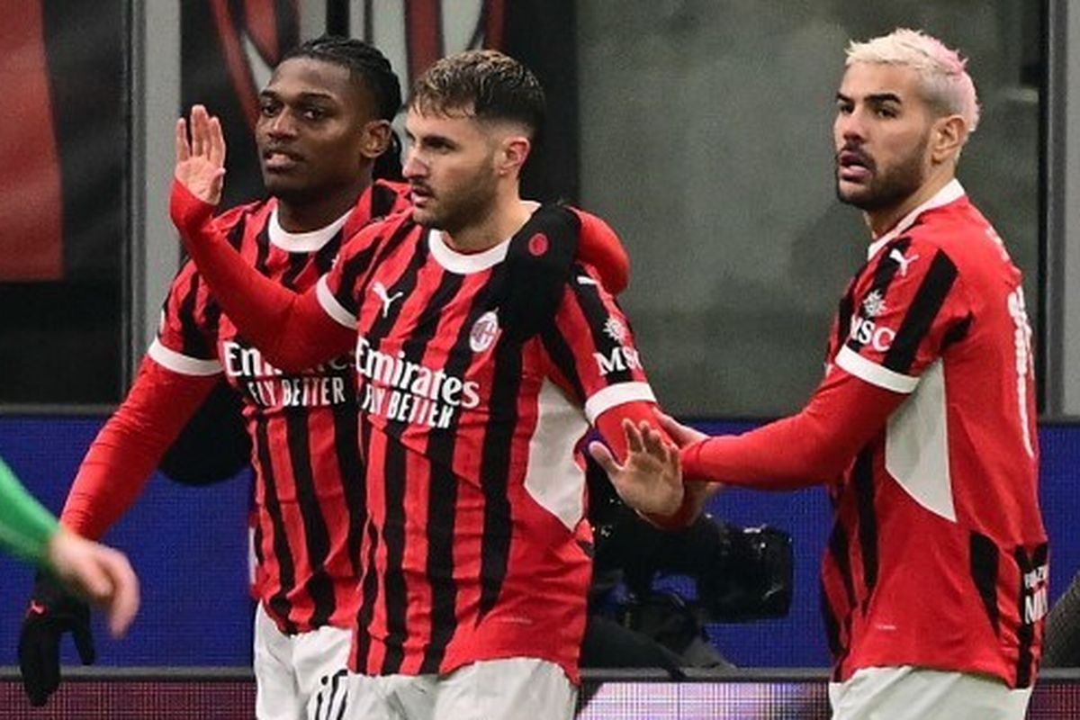 AC Milan, Bologna, AC Milan vs Bologna, Liga Italia, Santiago Gimenez, Serie A, Hasil Liga Italia, bologna, liga italia, hasil Milan vs Bologna, Hasil AC Milan Vs Bologna: Rossoneri Bangkit, Menang 3-1