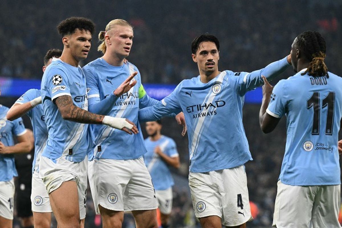 Liga Champions, Man City vs Dortmund, MANCHESTER CITY, Manchester City, Hasil Liga Champions, Erling Haaland, Hasil Man City Vs Dortmund, Dwi Gol Foden dan Sejarah Haaland