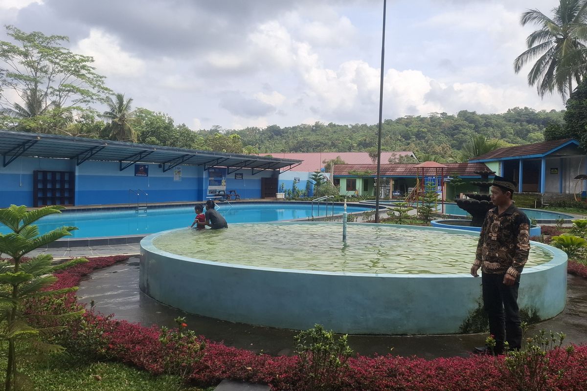 liburan, Mengintip Kolam Renang di Lereng Purworejo, Dibangun agar Anak-anak Tak Bermain di Sungai Deras
