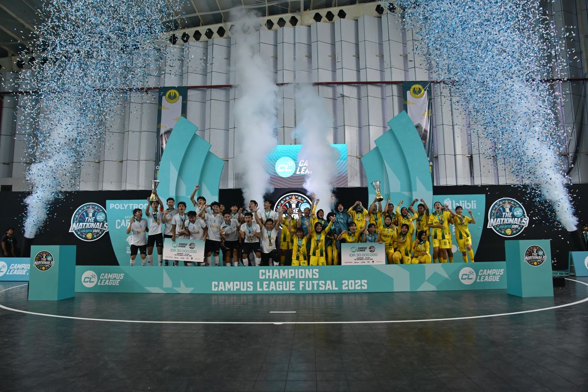 Federasi Futsal Indonesia, federasi futsal indonesia, Campus League 2025, Campus League Futsal The Nationals 2025 Tuntas, Dapat Dukungan FFI