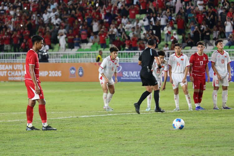 Timnas U19 Indonesia vs Vietnam, Timnas Indonesia, Vietnam, Piala AFF U19, semifinal, ASEAN U19 Championship 2026, BERITA FOTO, Drama Kelolosan Indonesia ke Semifinal Piala AFF U19 2026