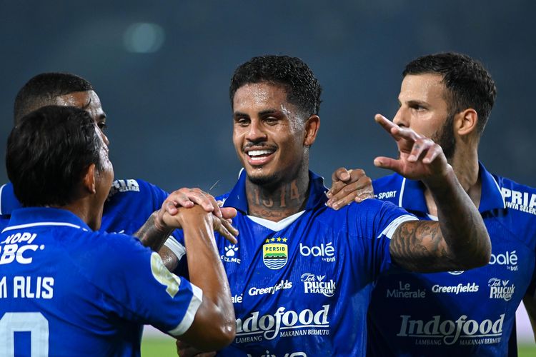 Persib, Liga Indonesia, Persib Bandung, Persis Solo, Persib Bandung vs Persis Solo, Ramon Tanque, Super League 2025-2026, Bojan Hodak, Respons Ramon Tanque Usai Gol Perdananya buat Persib Dibatalkan VAR
