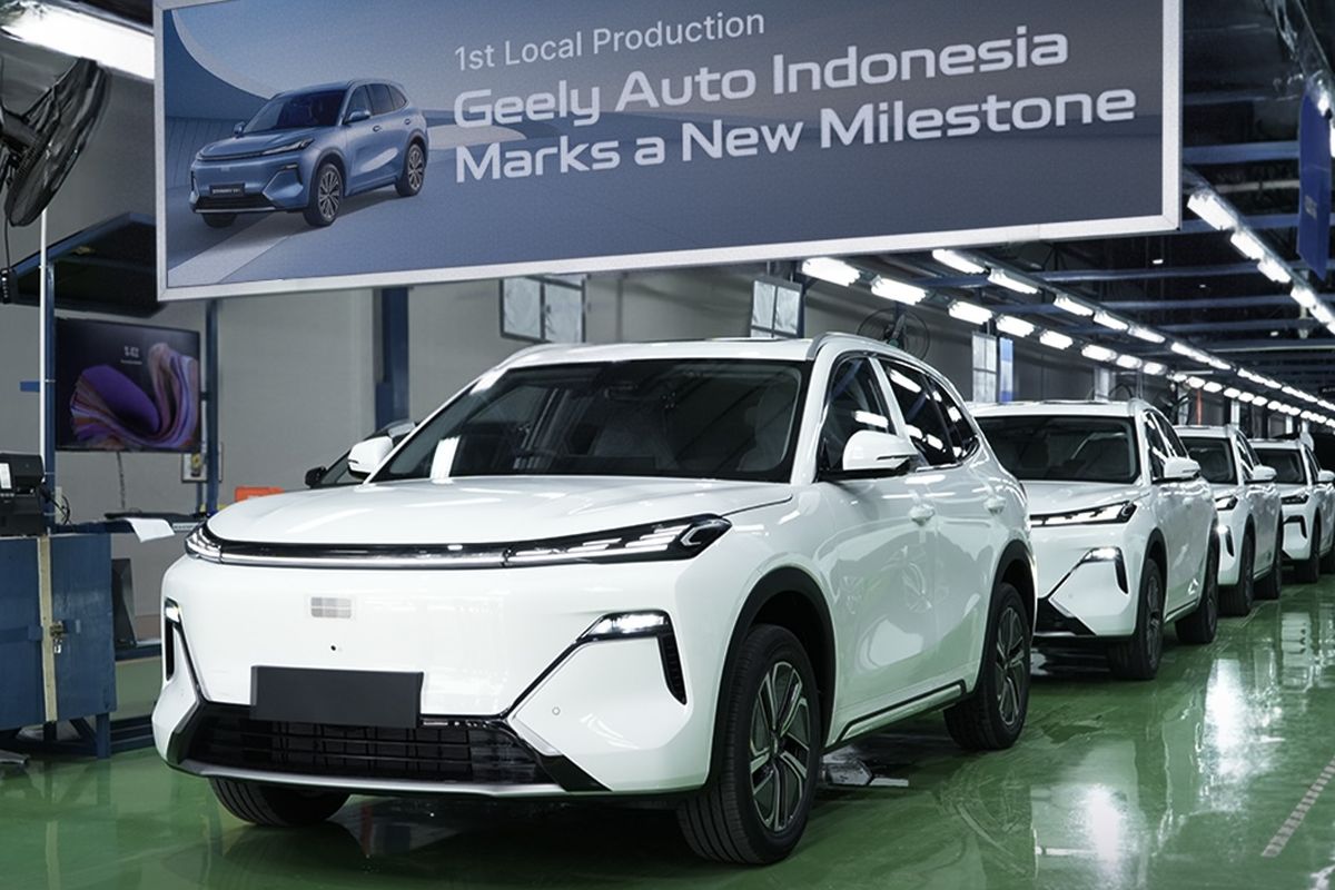 Geely, fasilitas produksi, Handal Indonesia Motor, Geely Auto Indonesia, pabrik Geely, Geely Bicara Peluang Bangun Pabrik di Indonesia