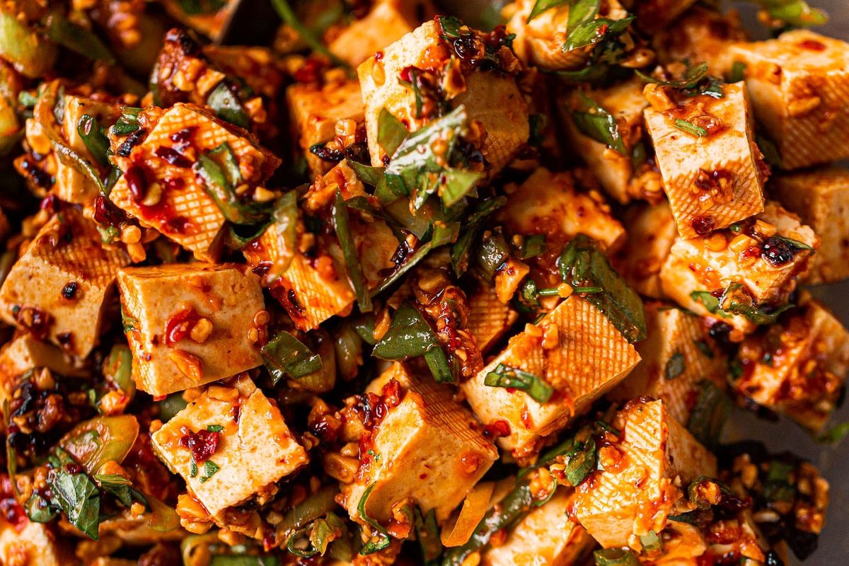 resep, tahu, resep tahu, makanan sehat, Resep Tahu Pedas Tanpa Dimasak, Menu Sehat yang Bikin Nagih