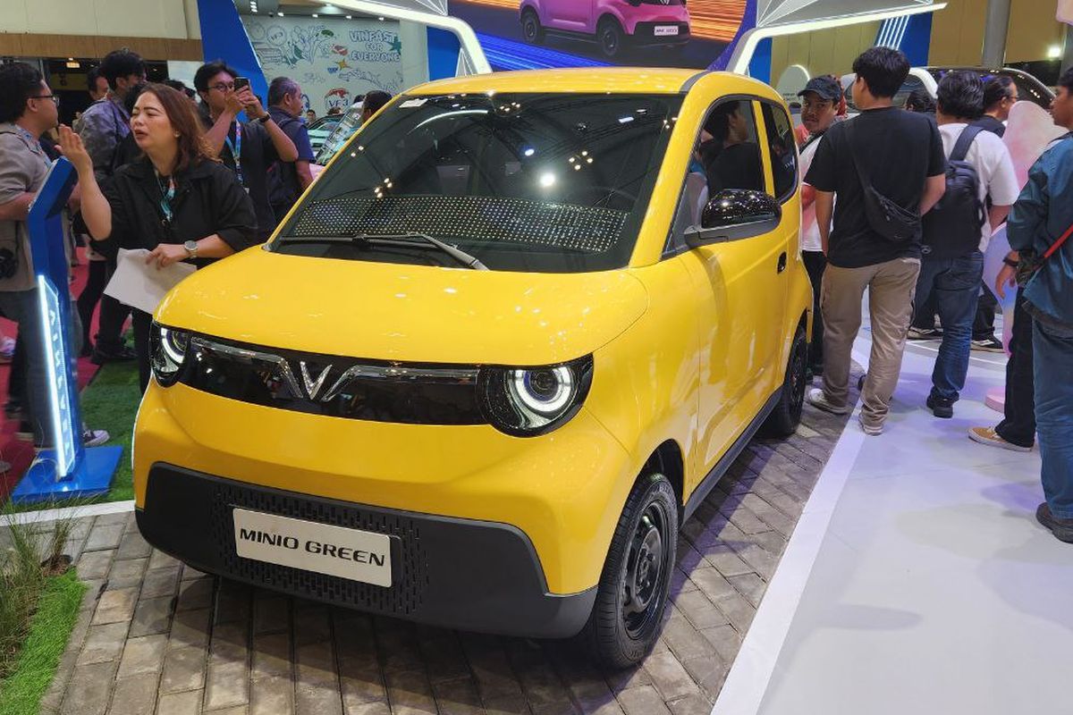 Minio Green, kendaraan ramah lingkungan, mobil listrik, GJAW 2025, minio green, Spesifikasi Vinfast Minio Green di GJAW 2025, Baterai hingga Tenaga
