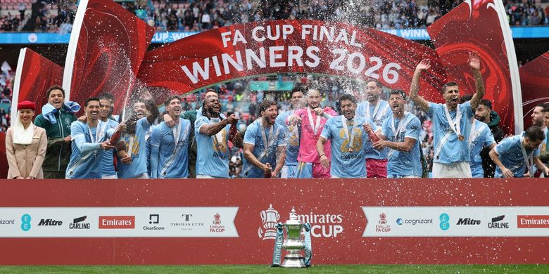Manchester City, Piala FA, Pep Guardiola, Chelsea, FA Cup, Man City, Bawa Man City Juara Piala FA 2025-2026, Pep Guardiola Cetak Sejarah Baru